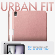 Заредете изображение във визуализатора на галерията – Spigen Urban Fit case for iPad Air 13" 2024 - pink
