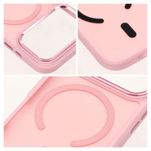 Заредете изображение във визуализатора на галерията – Case for iPhone 17 Forcell F-Protect Smoke Hybrid Premium compatible with MagSafe pink
