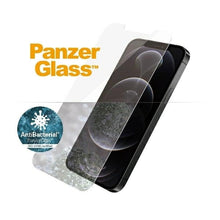 Заредете изображение във визуализатора на галерията – PanzerGlass Pro Standard Super+ antibacterial tempered glass for iPhone 12 / 12 Pro
