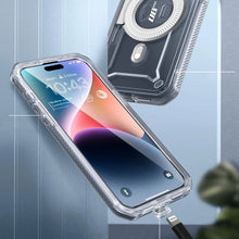 Заредете изображение във визуализатора на галерията – Supcase UB Pro Mag case with MagSafe for iPhone 15 Pro - transparent
