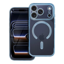 Заредете изображение във визуализатора на галерията – Case for iPhone 18 Pro / 17 Pro Electro Mag Cover compatible with MagSafe sky blue
