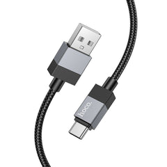 Кабел Hoco USB A to Type C 3A X110 1 m черен