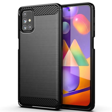 Гръб CARBON за SAMSUNG M31s черен