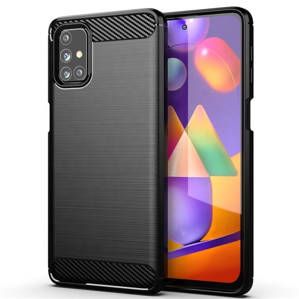 Гръб CARBON за SAMSUNG M31s черен