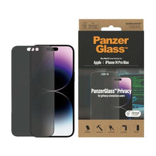 Заредете изображение във визуализатора на галерията – PanzerGlass Ultra-Wide Fit Antibacterial Privacy Tempered Glass for iPhone 14 Pro Max
