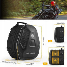 Заредете изображение във визуализатора на галерията – Rockbros 30140026001 motorcycle tank bag 35 l - black
