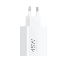 Заредете изображение във визуализатора на галерията – XIAOMI original charger USB A QC3.0 3A 45W MDY-17-EF white bulk
