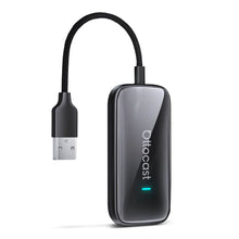 Заредете изображение във визуализатора на галерията – Wireless car adapter OTTOCAST Play2Video CA515-T black
