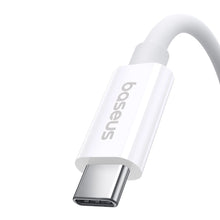Заредете изображение във визуализатора на галерията – Baseus Superior 2 CB000066 USB-C / USB-C USB4 cable 240W 1.8m - white
