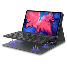 Заредете изображение във визуализатора на галерията – Tech-Protect SC Pen + Keyboard case with keyboard for Lenovo Tab M10 Plus (3rd gen.) 10.6" TB-125 / TB-128 - black
