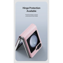 Заредете изображение във визуализатора на галерията – DUX DUCIS case BRIL for SAMSUNG Z Flip6 5G pink
