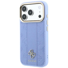 Заредете изображение във визуализатора на галерията – Case for IPHONE 18 Pro Max/17 Pro Max compatible with MagSafe (Stripe Peony 4G Logo) light blue 

