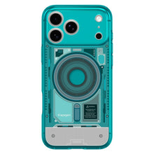 Заредете изображение във визуализатора на галерията – SPIGEN case ULTRA HYBRID compatible with MagSafe for IPHONE 17 Pro/18 Pro c-one bondi blue
