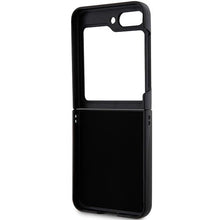 Заредете изображение във визуализатора на галерията – Karl Lagerfeld Saffiano Monogram Ikonik Pin Samsung Galaxy Z Flip 5 case - black
