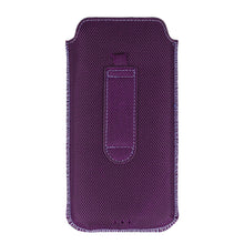 Заредете изображение във визуализатора на галерията – HIT Pouch Case (Size XXL) for Samsung S23 Ultra/S22 Ultra/M33/M23/A14 5G/Xiaomi Redmi 12C design 2 purple
