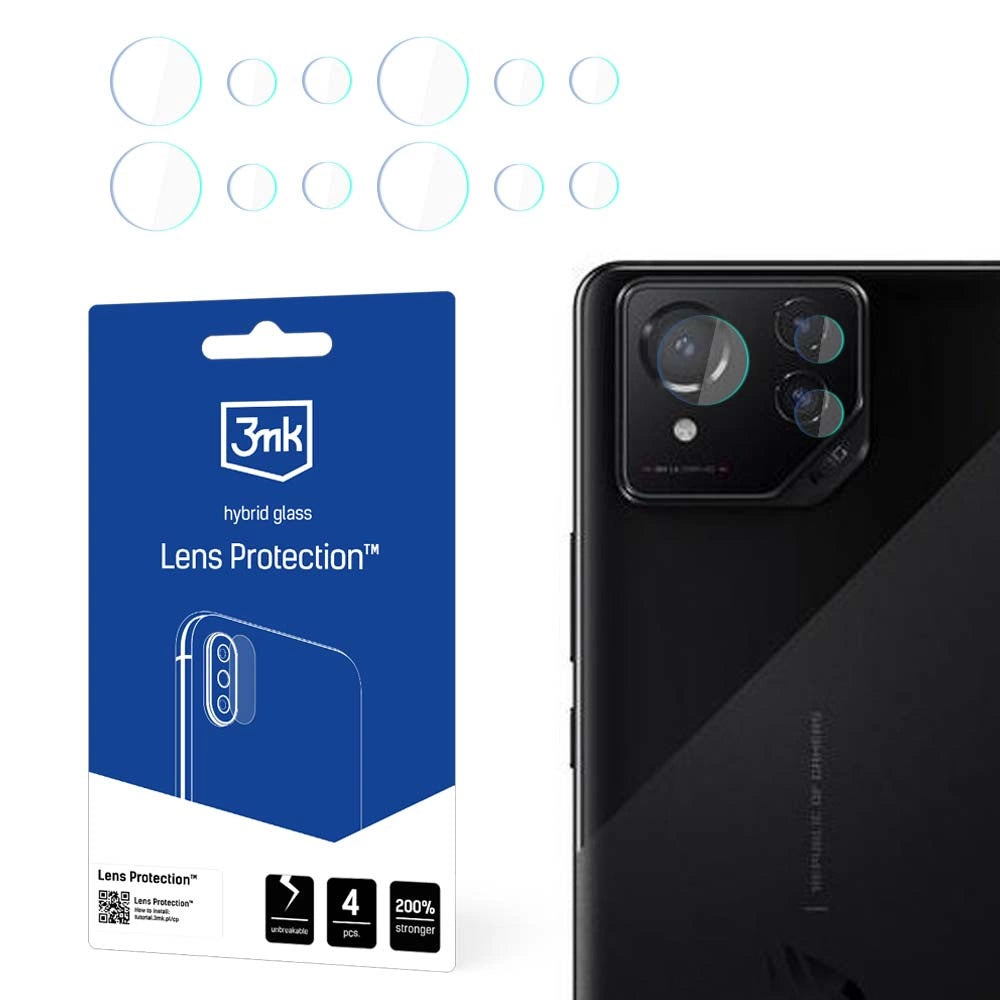 3mk Lens Protection™ hybrid camera glass for Asus ROG Phone 8/8 Pro