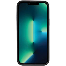 Заредете изображение във визуализатора на галерията – Audi Synthetic Leather case with MagSafe for iPhone 13 Pro / 13 - black
