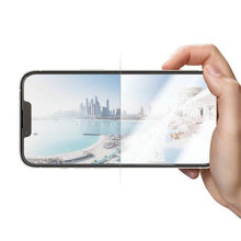 Заредете изображение във визуализатора на галерията – PanzerGlass Ultra-Wide Fit Antibacterial Tempered Glass with Glare Filter and Positioner for iPhone 14/13 Pro/13
