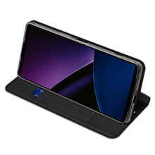 Заредете изображение във визуализатора на галерията – Dux Ducis Skin Pro case with flap and card slot for Sony Xperia 1VI - black
