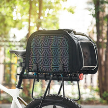 Заредете изображение във визуализатора на галерията – Rockbros 30140028001 transport bicycle bag for cats and dogs - black
