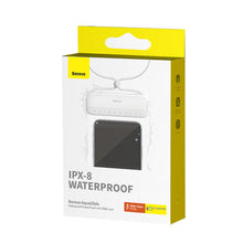 Заредете изображение във визуализатора на галерията – Baseus AquaGlide BS-PC029 case waterproof IPX8 with Slide Lock system - white
