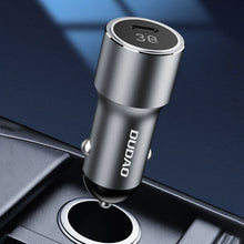 Заредете изображение във визуализатора на галерията – Dudao R14 USB-C 30W PD car charger - silver
