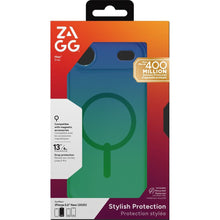 Заредете изображение във визуализатора на галерията – ZAGG case MILAN SNAP compatible with MagSafe for IPHONE 17 Air raven feather
