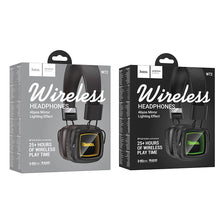 Заредете изображение във визуализатора на галерията – Wireless headphones Hoco W72 brown

