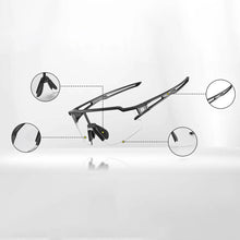 Заредете изображение във визуализатора на галерията – Rockbros 10174 photochromic UV400 cycling glasses - blue
