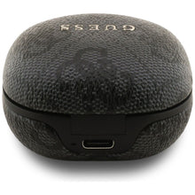 Заредете изображение във визуализатора на галерията – Wireless earphones TWS ENC Guess 4G Classic Metal Logo black
