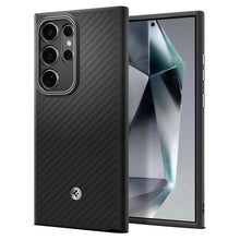 Заредете изображение във визуализатора на галерията – Spigen Enzo Aramid case for Samsung Galaxy S24 Ultra - matte black

