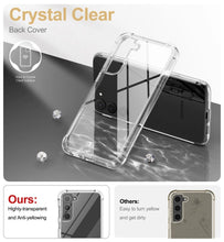 Заредете изображение във визуализатора на галерията – Tech-Protect Kevlar case for Samsung Galaxy S23+ - transparent
