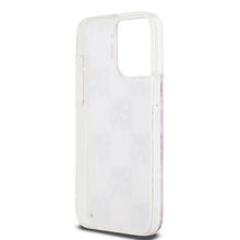Заредете изображение във визуализатора на галерията – DKNY case for IPHONE 15 Pro Max DKHCP15XLCPEPP (DKNY HC Liquid Glitters W/Checkered Pattern) pink
