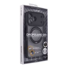Заредете изображение във визуализатора на галерията – X-ONE Dropguard 2S (stand edition) compatible with MagSafe for iPhone 18 Pro Max / 17 Pro Max black frost matte
