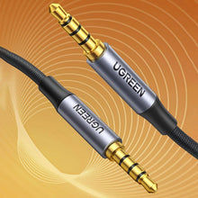 Заредете изображение във визуализатора на галерията – Ugreen AV183 cable 10648 mini jack 3.5mm / mini jack 3.5mm 1m - gray
