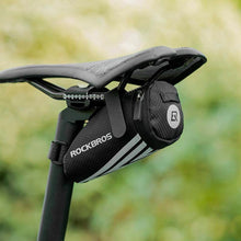 Заредете изображение във визуализатора на галерията – Rockbros C28 bicycle bag under the saddle - black
