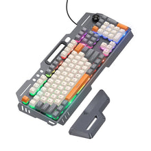 Заредете изображение във визуализатора на галерията – Wire keyboard QWERTY Hoco Gaming DI98 black
