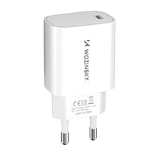 Заредете изображение във визуализатора на галерията – Wozinsky WGWCCW 20W USB-C wall charger - white
