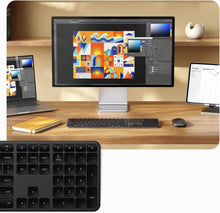 Заредете изображение във визуализатора на галерията – Wireless keyboard QWERTY Satechi Slim EX3 Mac / PC ST-KEX3C-EN black
