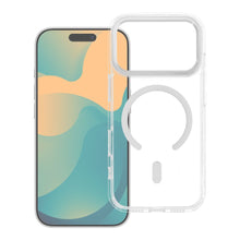 Заредете изображение във визуализатора на галерията – Case for iPhone 18 Pro / 17 Pro Frame Clear Hybrid Mag Cover compatible with MagSafe transparent
