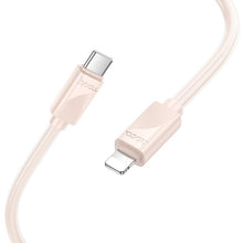 Заредете изображение във визуализатора на галерията – HOCO cable Type C to Lightning PD 27W X114 1 m pink
