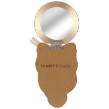 Заредете изображение във визуализатора на галерията – NIMMY magnetic hanger DENIM FASHION GINGER CAT brown

