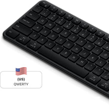 Заредете изображение във визуализатора на галерията – Wireless keyboard QWERTY Satechi Slim EX3 Mac / PC ST-KEX3C-EN black
