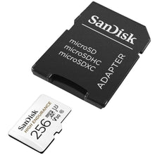 Заредете изображение във визуализатора на галерията – SANDISK карта памет microSD 256GB 100MB/s клас 10 с адаптер SD
