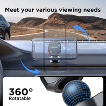 Заредете изображение във визуализатора на галерията – Joyroom JR-ZS400 magnetic car phone holder on the dashboard - black
