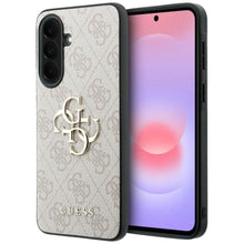 Заредете изображение във визуализатора на галерията – GUESS case for SAMSUNG Galaxy A37 GUHCSA374GMGPI (4G PU Big Logo) pink

