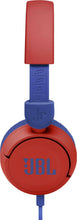 Заредете изображение във визуализатора на галерията – Wired headset JBL JR310 red blue
