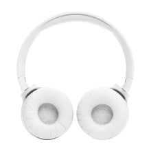Заредете изображение във визуализатора на галерията – JBL Tune 520BT wireless on-ear Bluetooth 5.3 headphones - white
