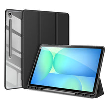 Заредете изображение във визуализатора на галерията – DUX DUCIS case TOBY with pencil storage for SAMSUNG Tab S10 FE Plus black
