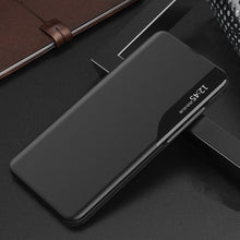 Заредете изображение във визуализатора на галерията – Tech-Protect Smart View case for Xiaomi Redmi Note 11 / 11S - black
